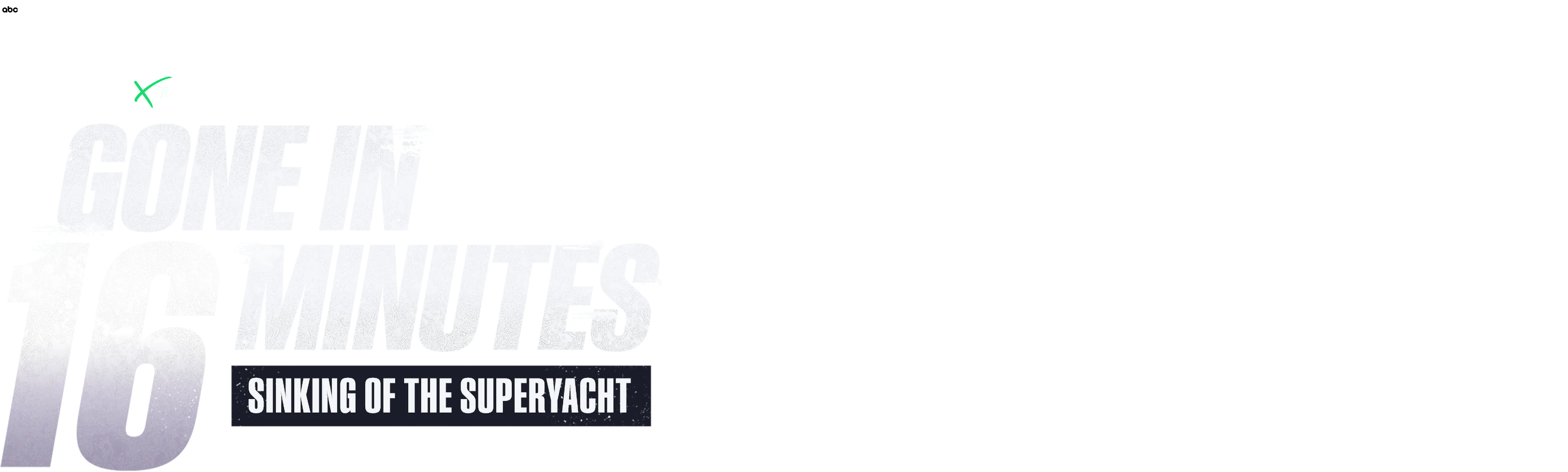 IMPACT x Nightline: Gone in 16 Minutes: Sinking of the Superyacht