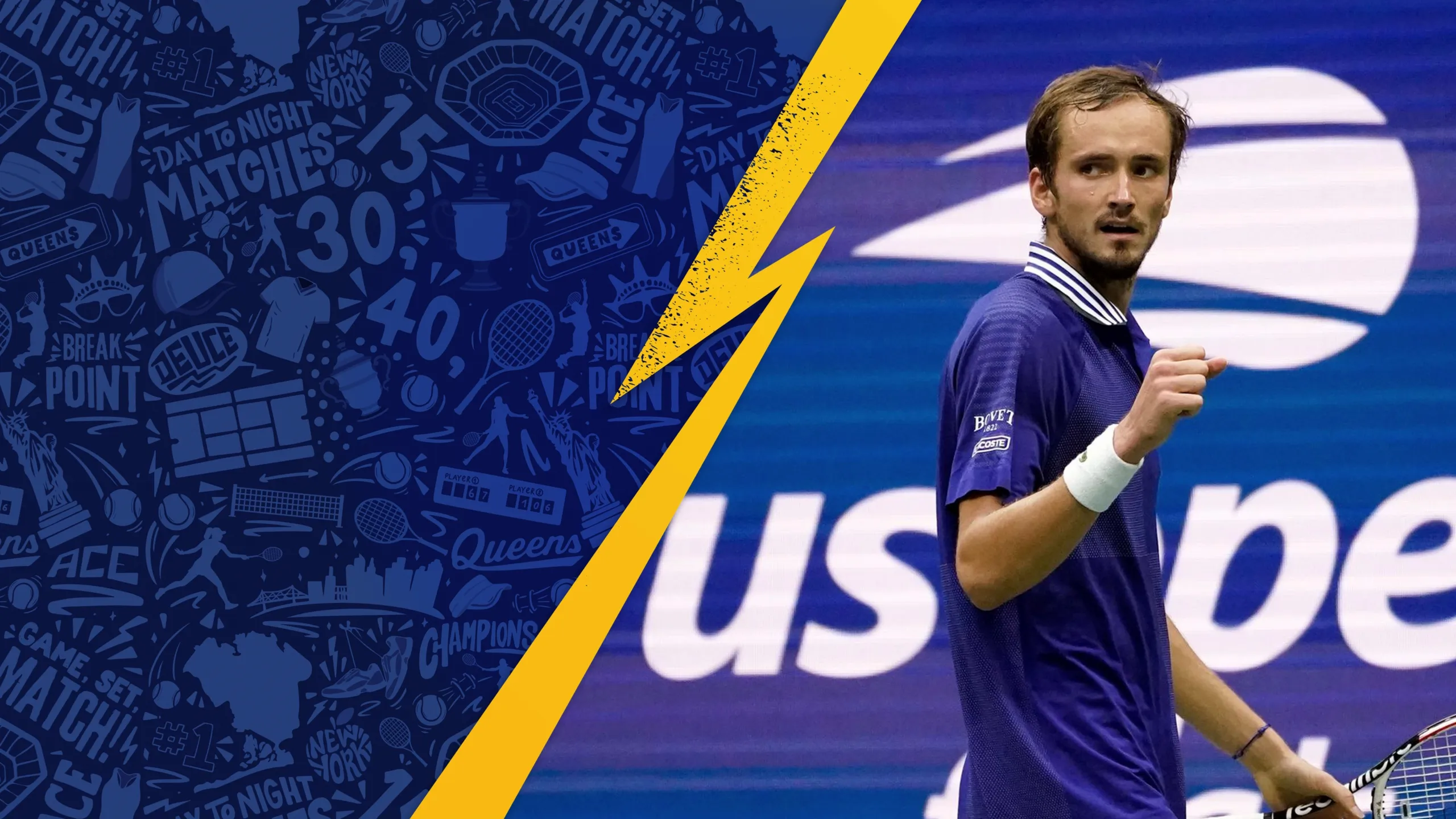 2021 Men's Final: D. Medvedev vs. N. Djokovic