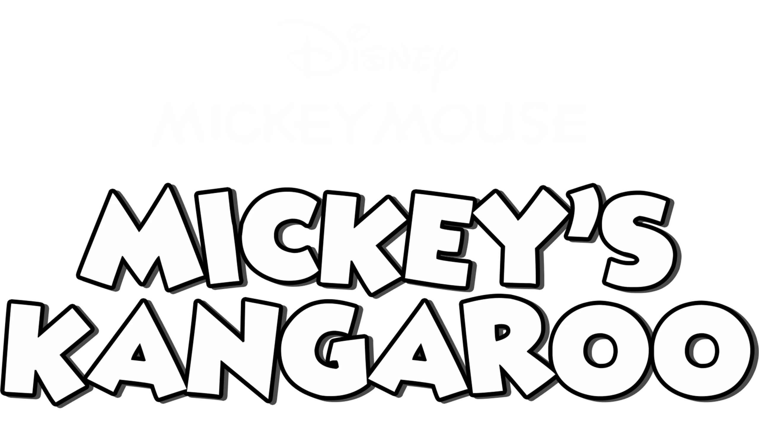 Mickey's Kangaroo