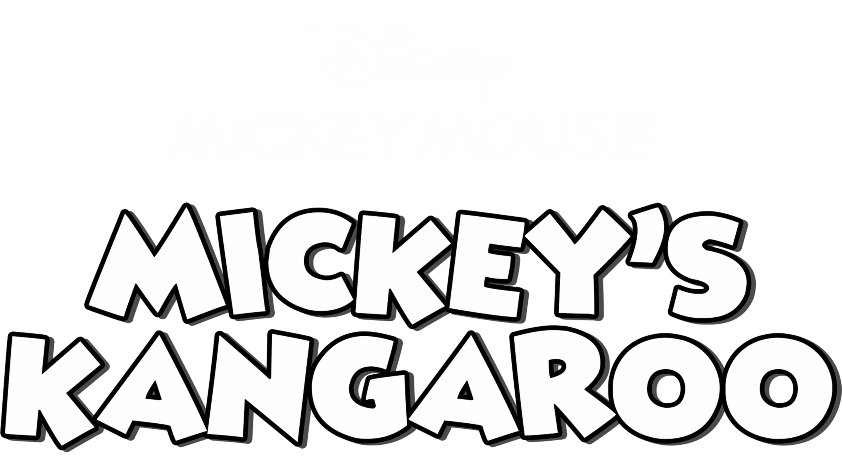 Mickey's Kangaroo