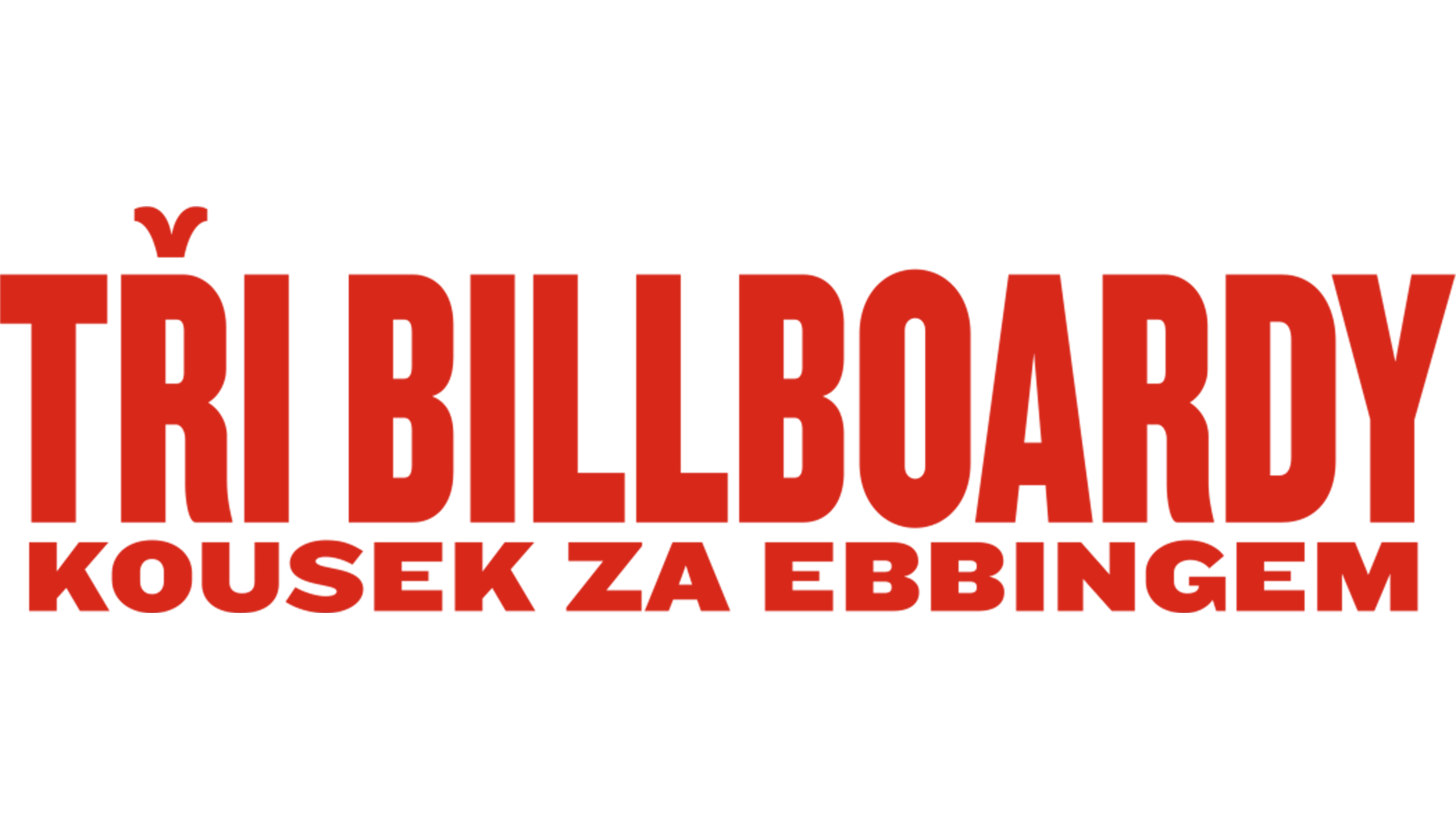 Tři billboardy kousek za Ebbingem