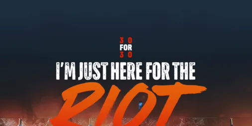 I'm Just Here for the Riot | Available to You From ESPN | Disney+