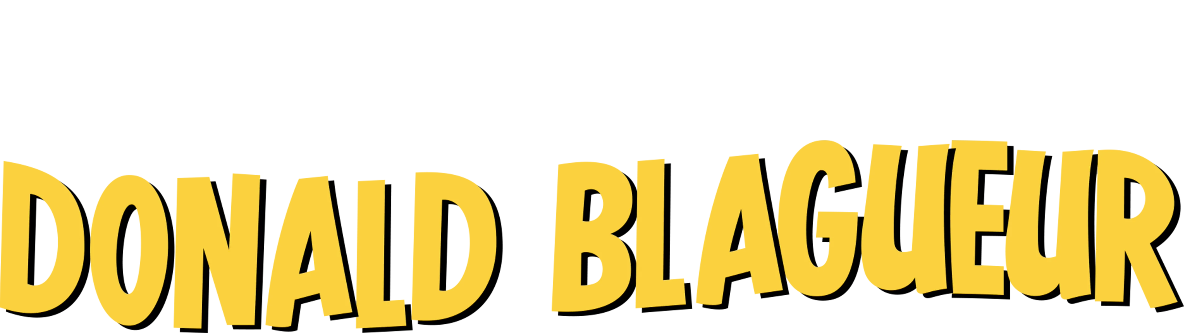 Donald blagueur