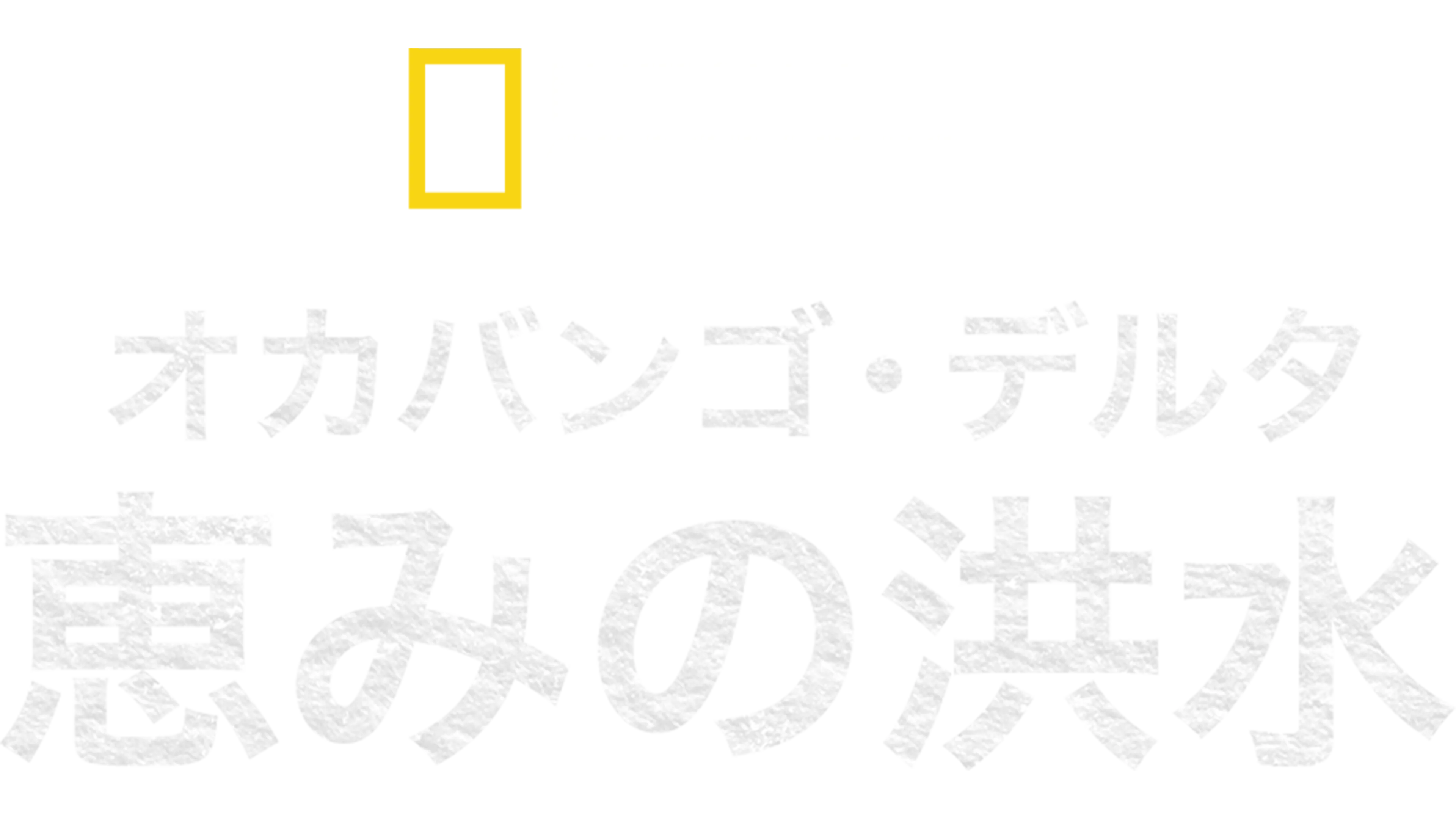 オカバンゴ・デルタ 恵みの洪水