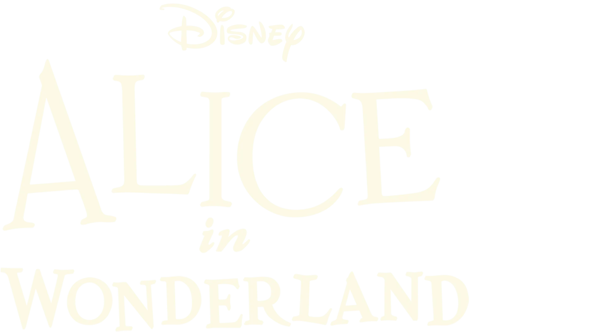 Alice in Wonderland