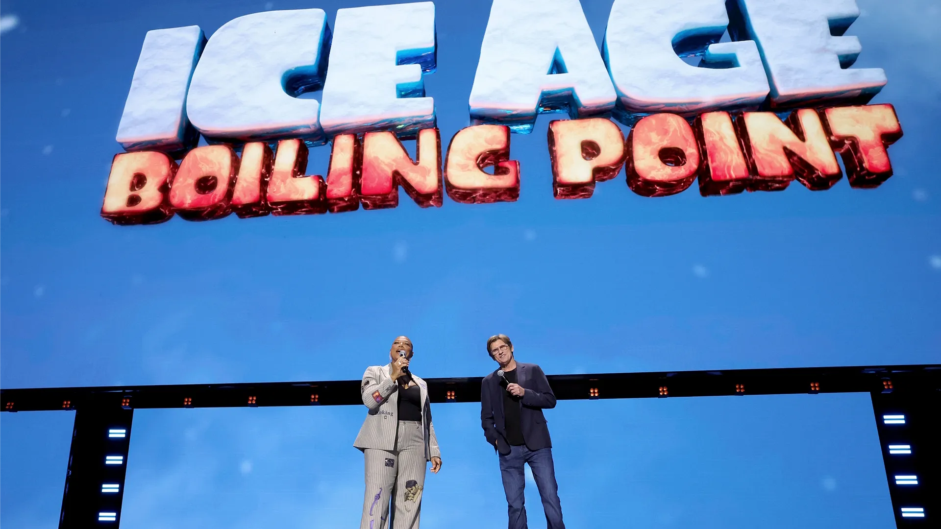 A presentation for Ice Age Boiling Point at D23: The Ultimate Disney Fan Event