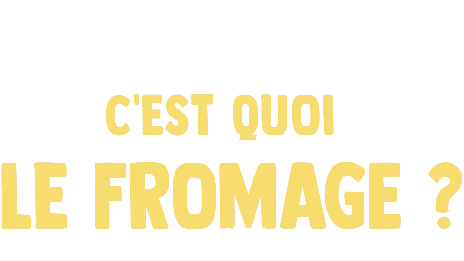 Fourchette se pose des questions : c'est quoi le fromage ?