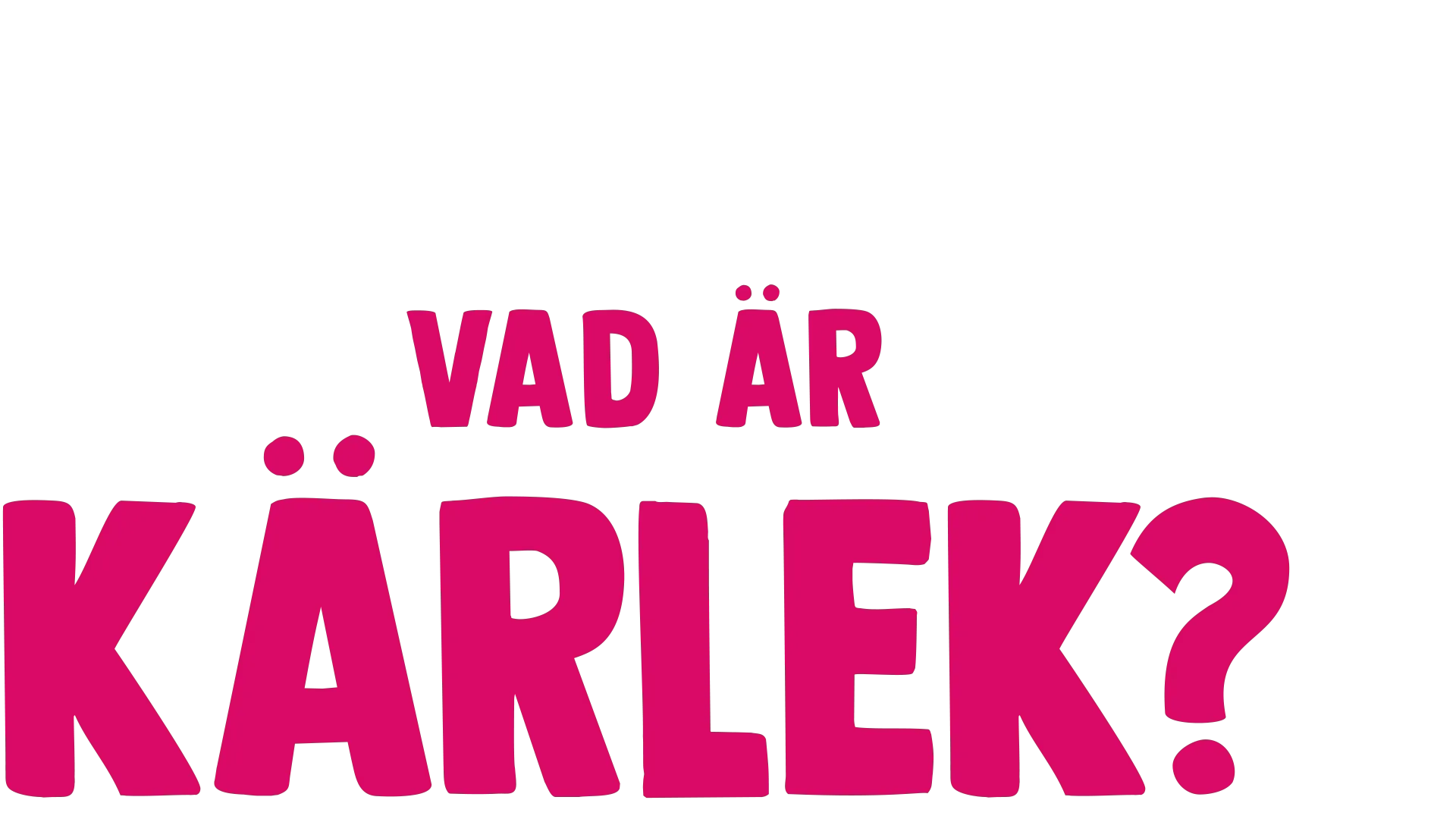 Gaffe ställer en fråga: Vad är kärlek?