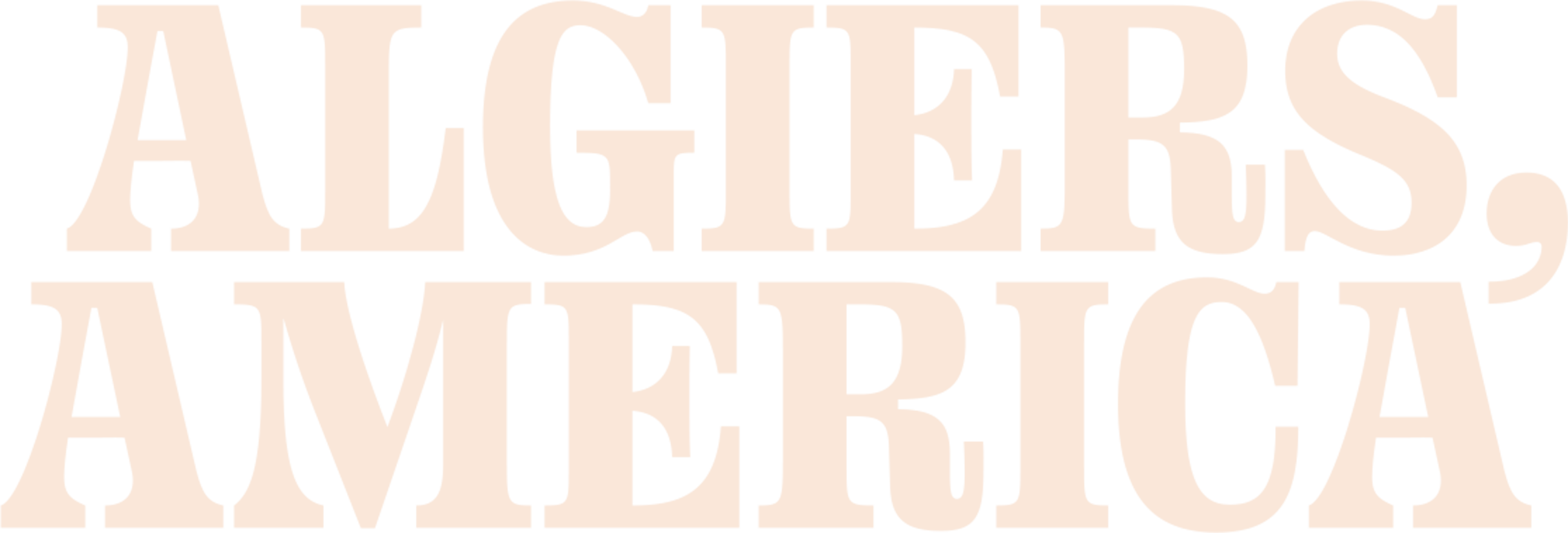 Algiers, America