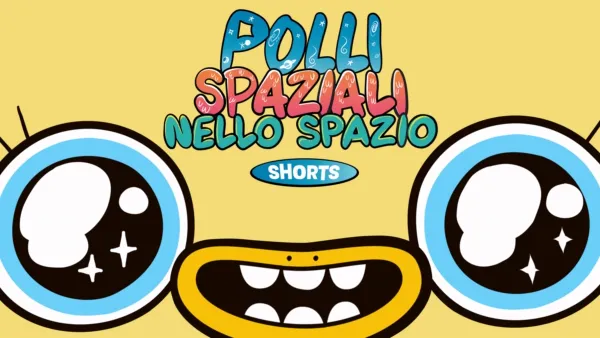 thumbnail - Polli Spaziali nello Spazio - Shorts