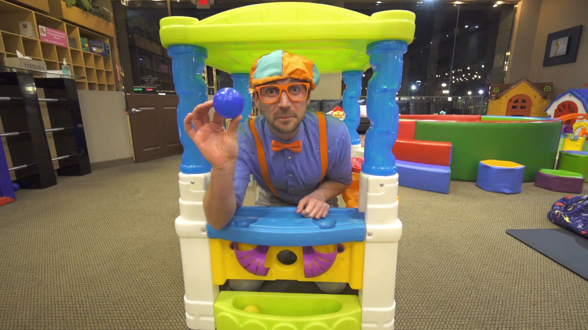 thumbnail - S1:E23 Blippi Visits Indoor Playgrounds Volume 2