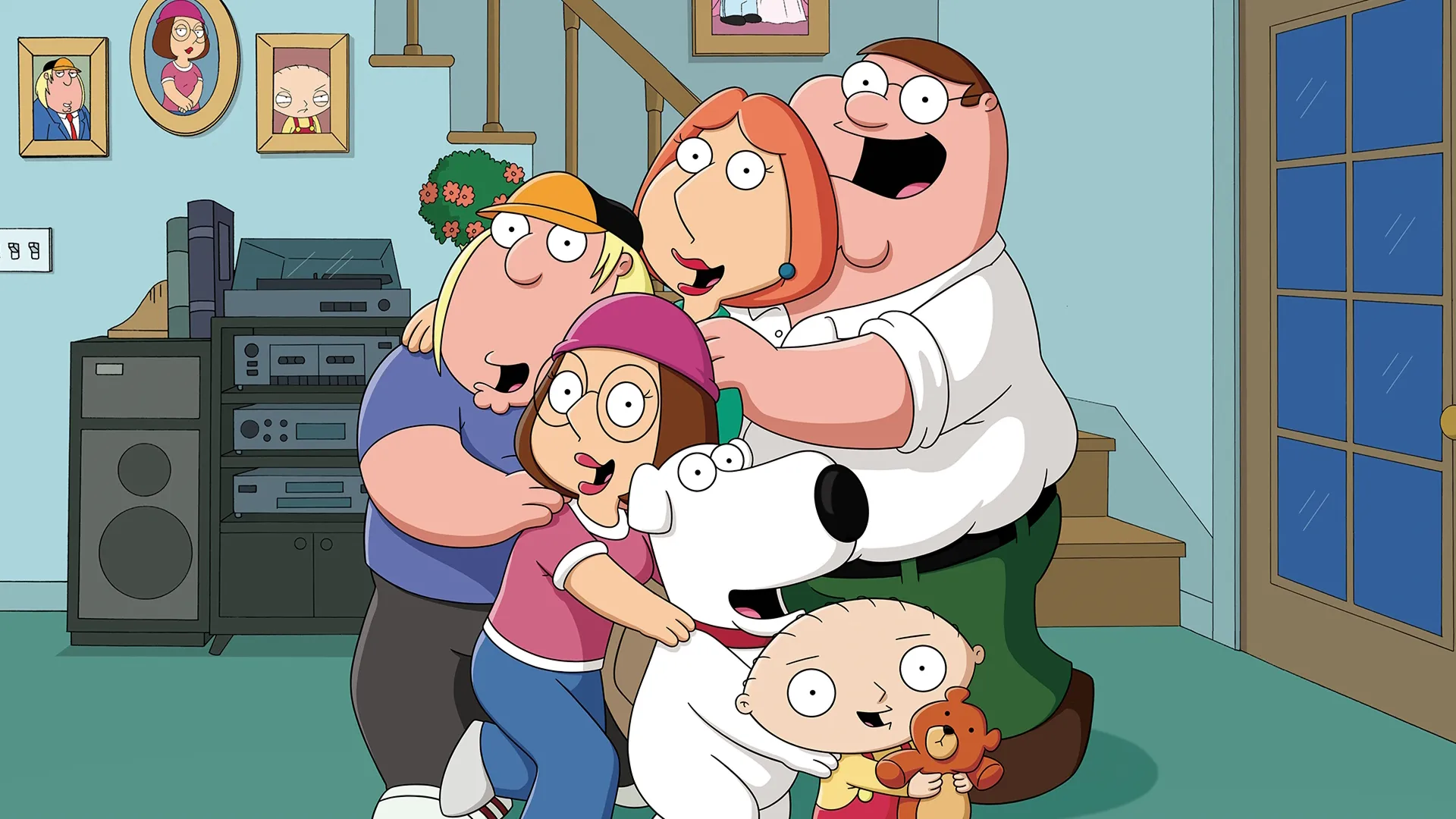 The characters of Family Guy in Family Guy Holiday Exclusive, Disney+, Hulu*