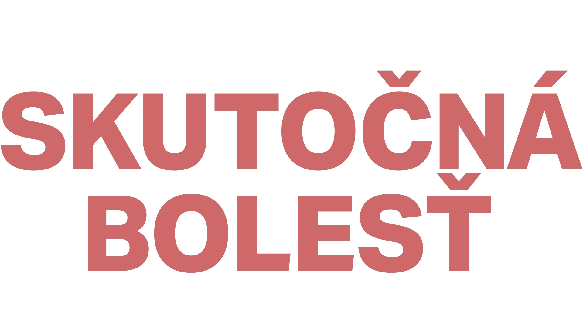 Skutočná bolesť