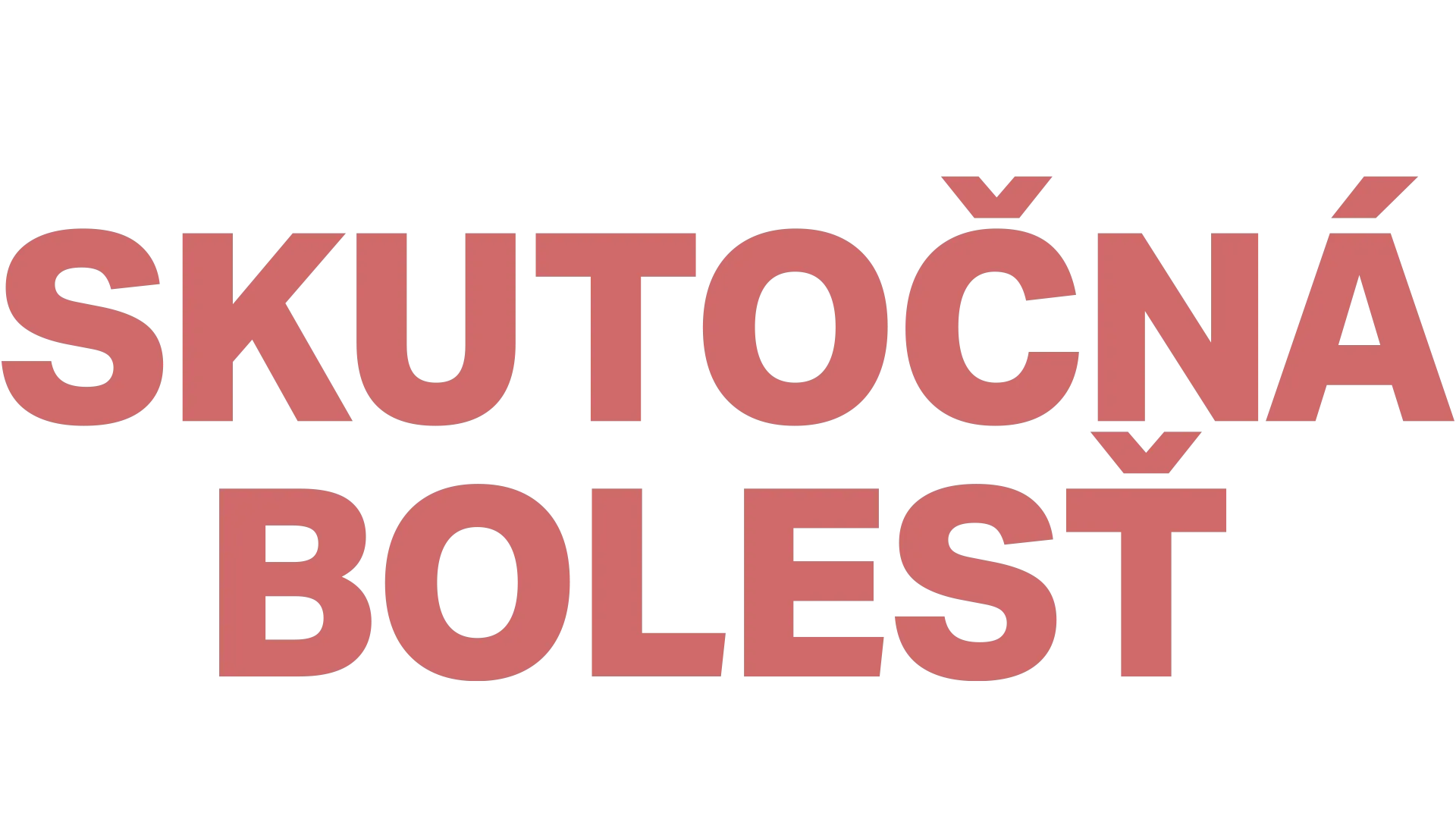 Skutočná bolesť