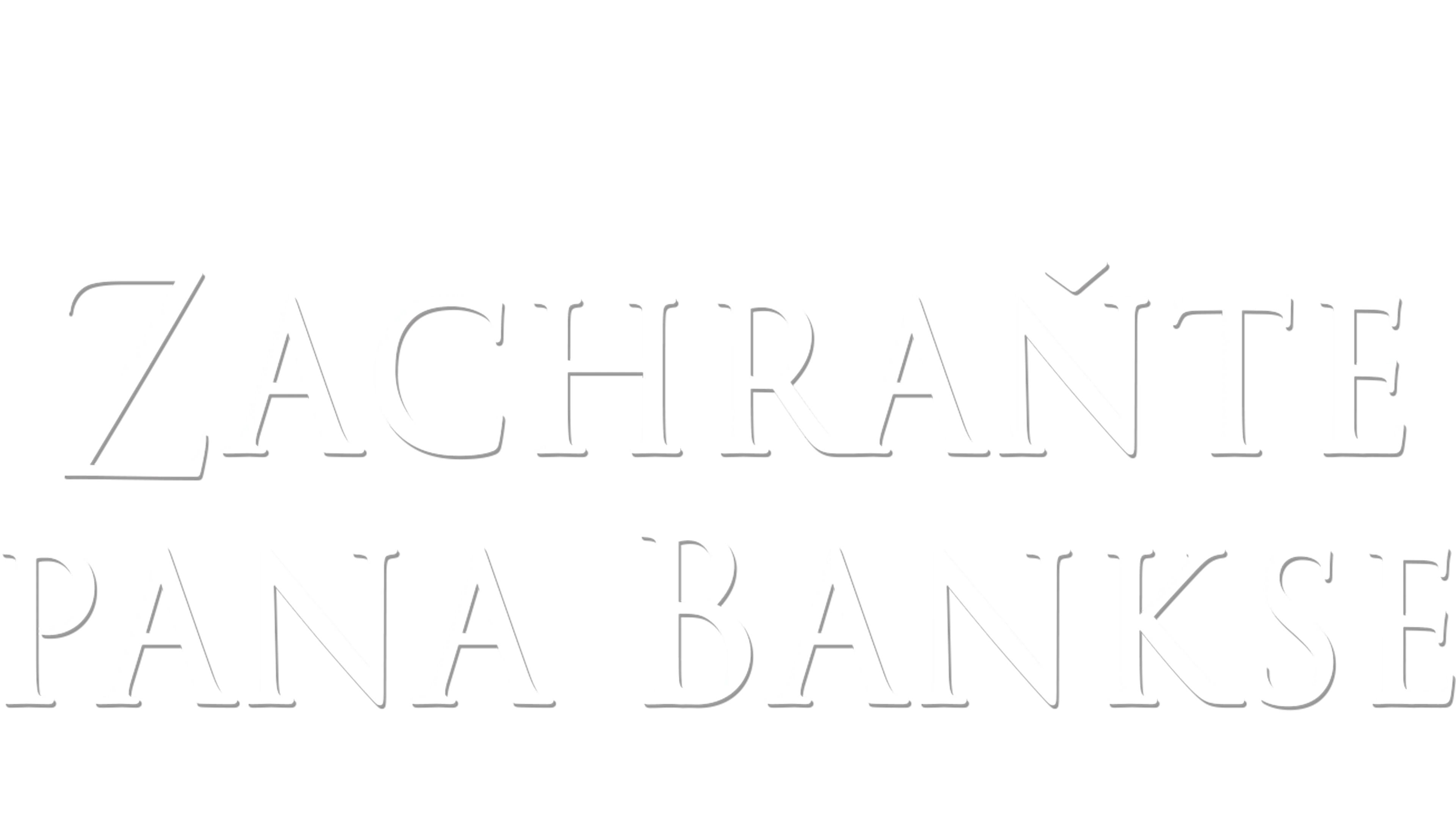 Zachraňte pana Bankse