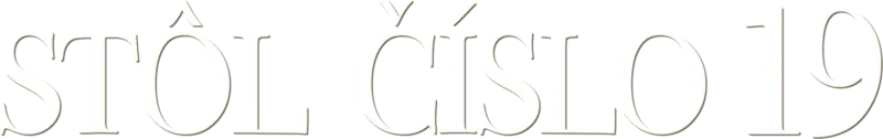 Stôl číslo 19