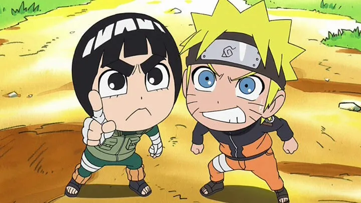 thumbnail - S1:E1 (Dub) Rock Lee Is a Ninja Who Can't Use Ninjutsu / Rock Lee's Rival Is Naruto