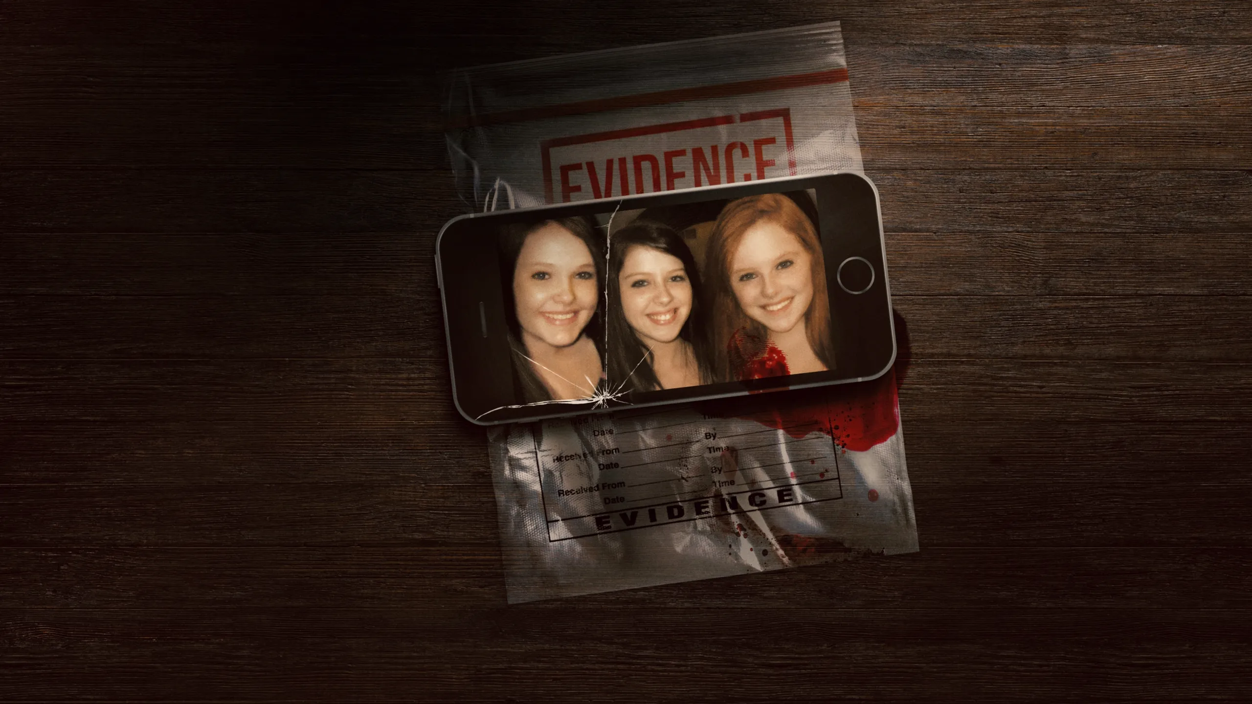 Key Art for the new Hulu show, Friends Like These Murder Of Skylar Neese