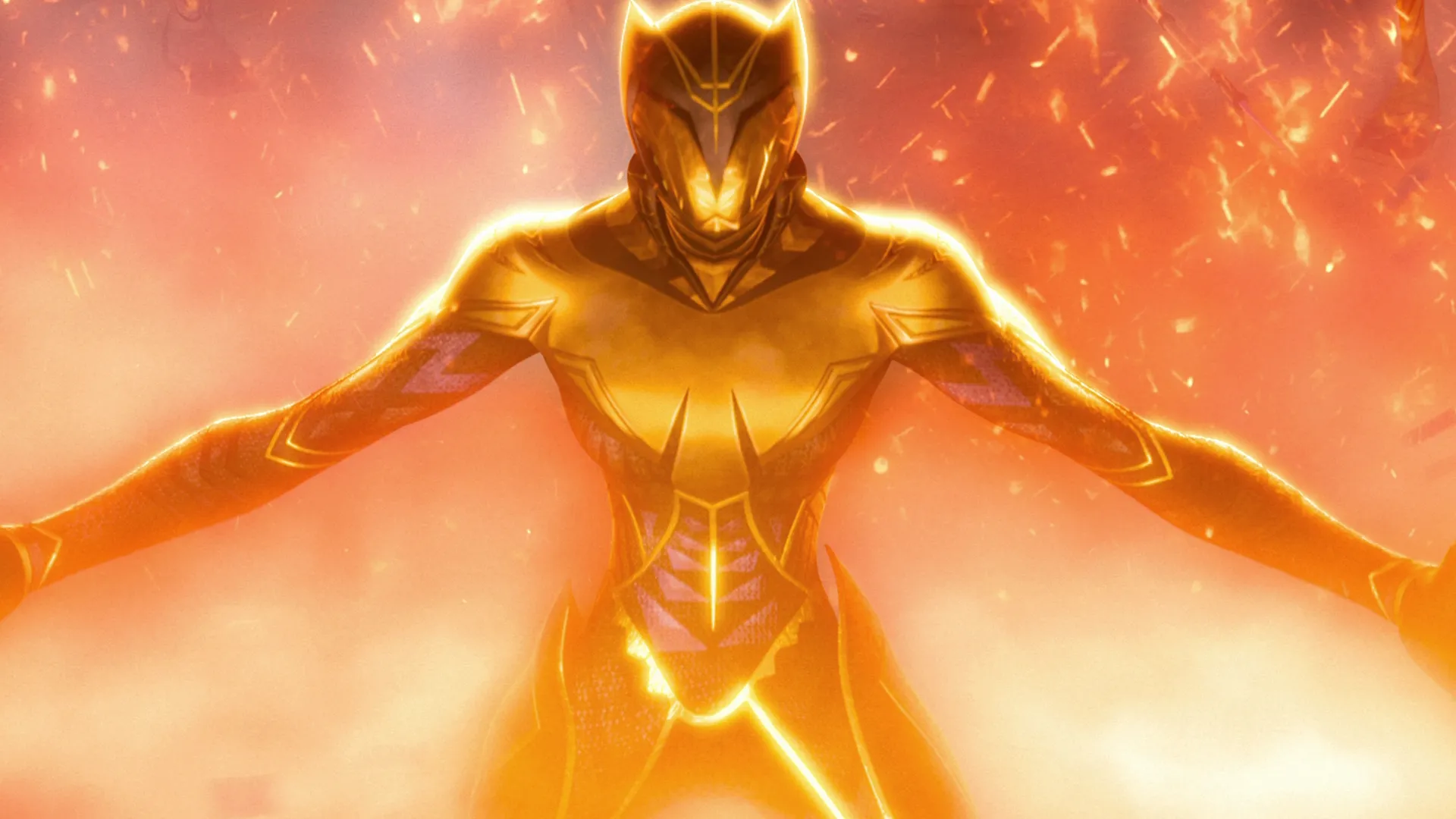 Black Panther in Marvel Animation's Eyes of Wakanda