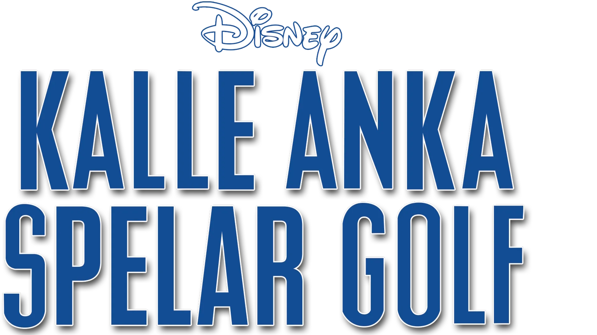 Kalle Anka spelar golf