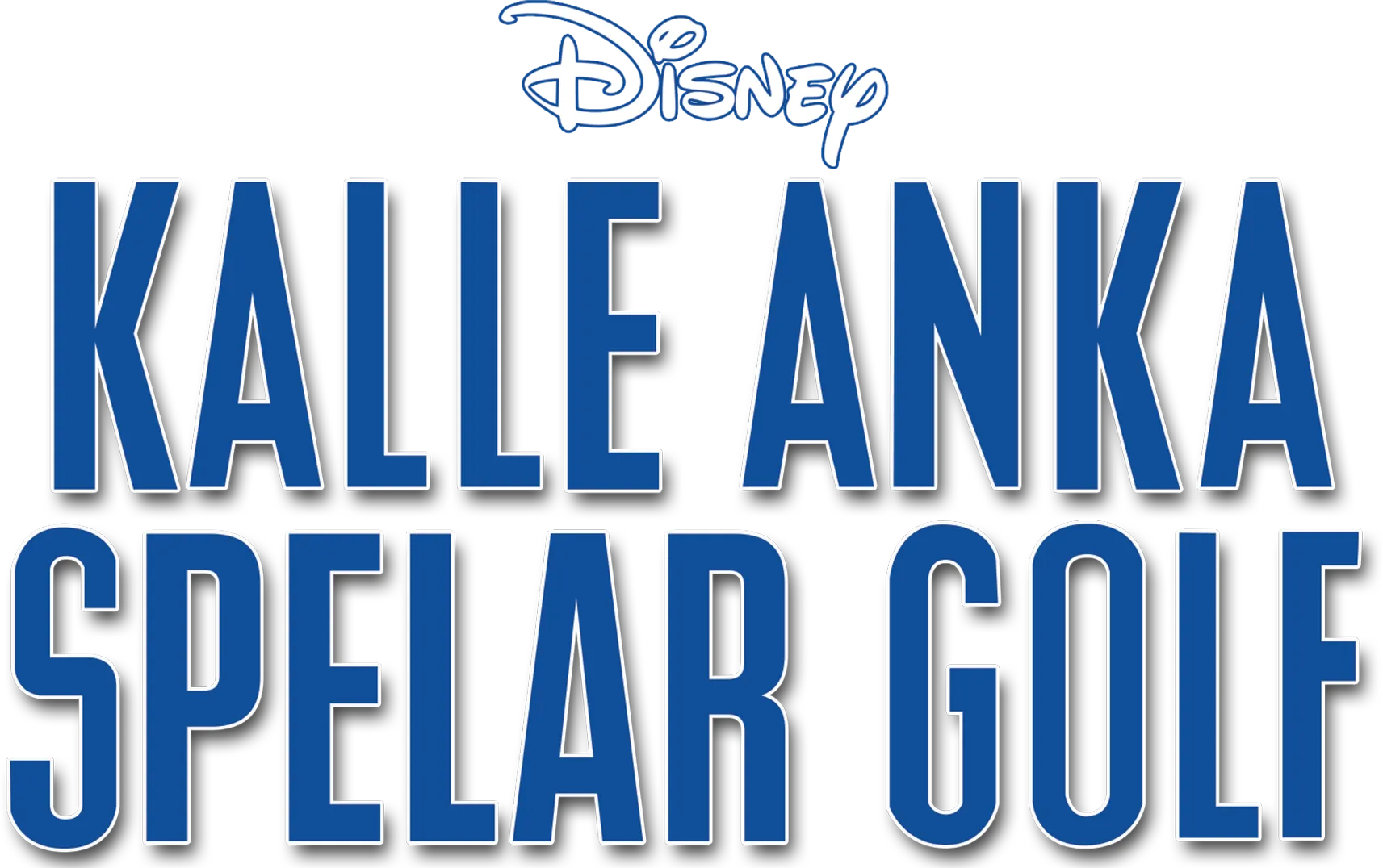 Kalle Anka spelar golf