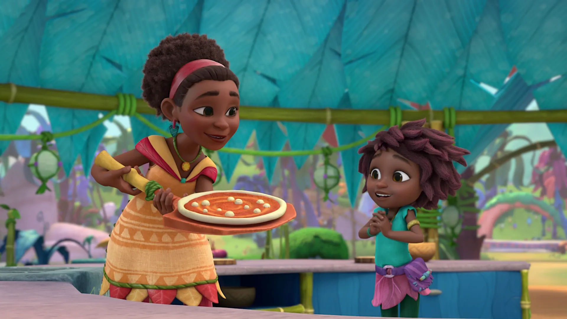 thumbnail - S1：第2話「みんな溶岩ピザ / 先史時代の教室のペット」