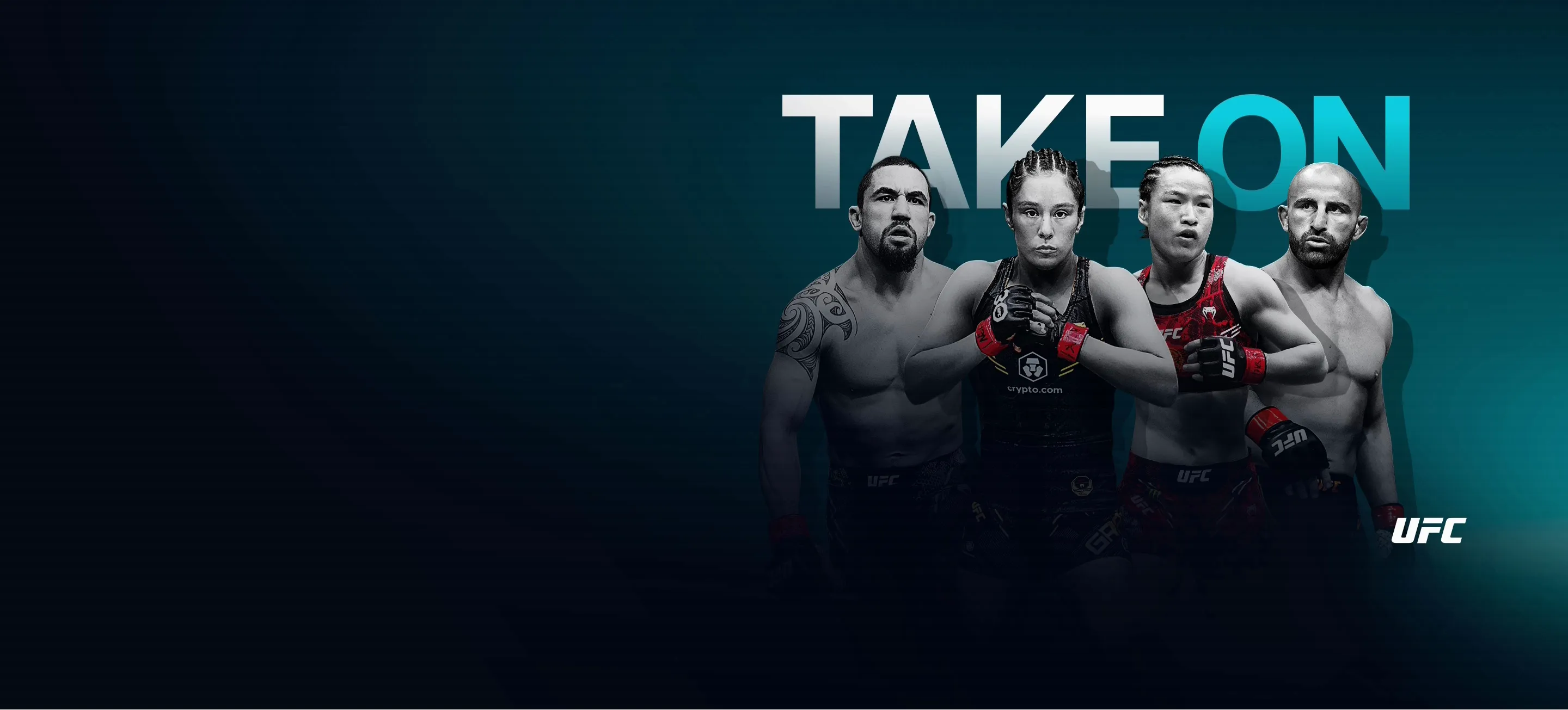 Background Image Slider - UFC - TAKE ON