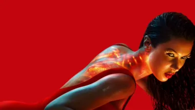 Promotional image for the new FX show "The Beauty" 