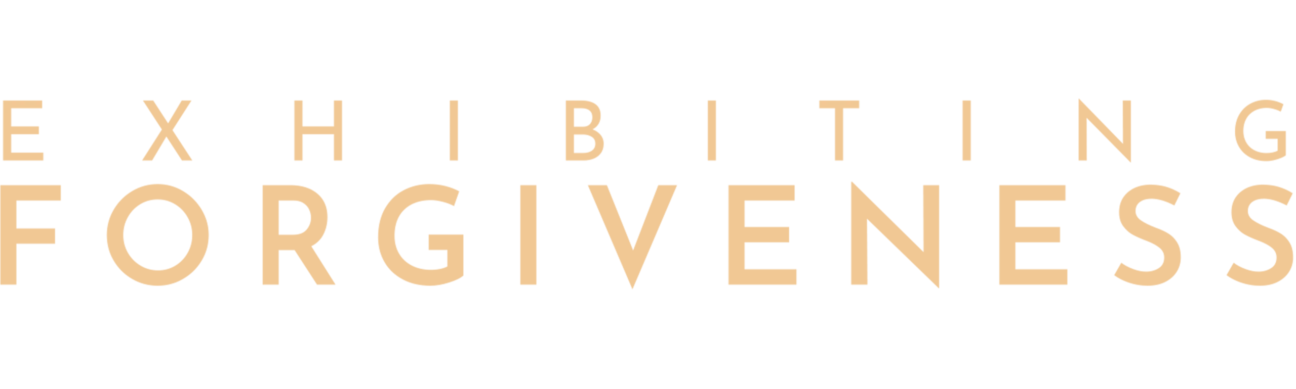 Exhibiting Forgiveness