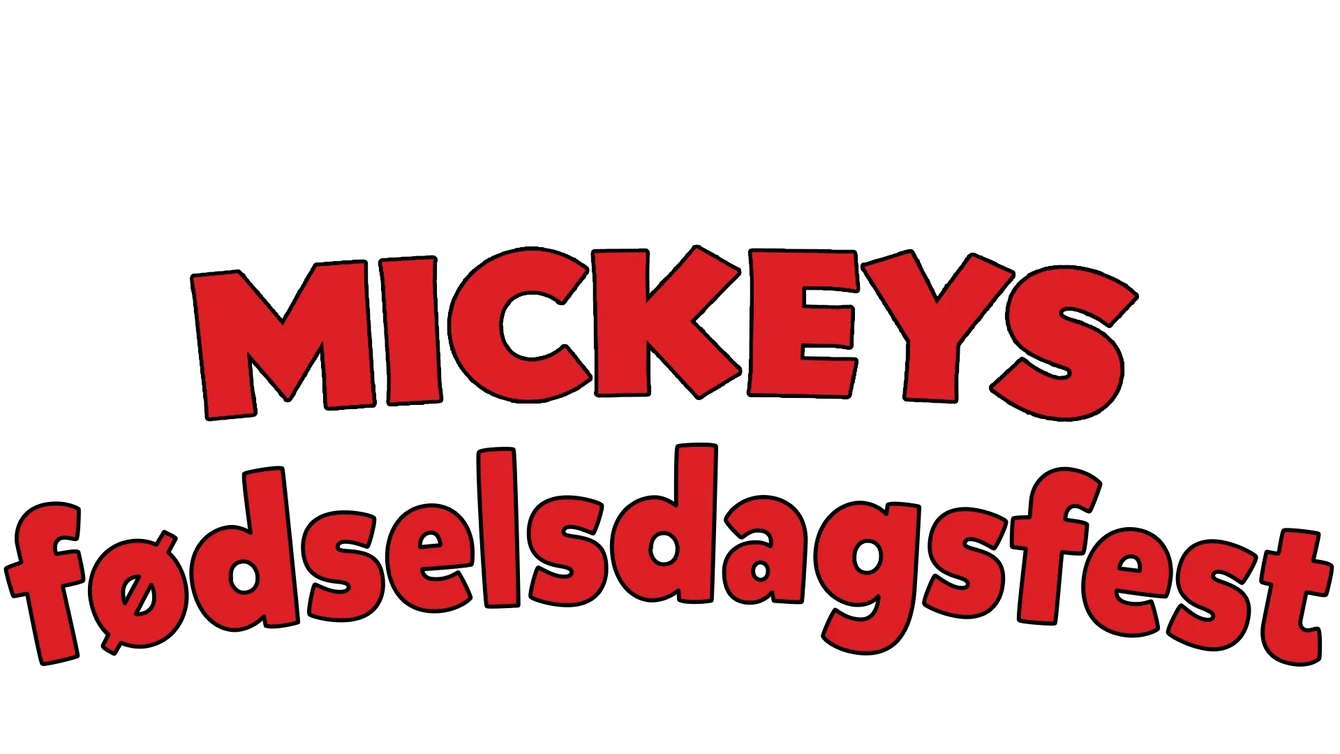 Mickeys fødselsdagsfest