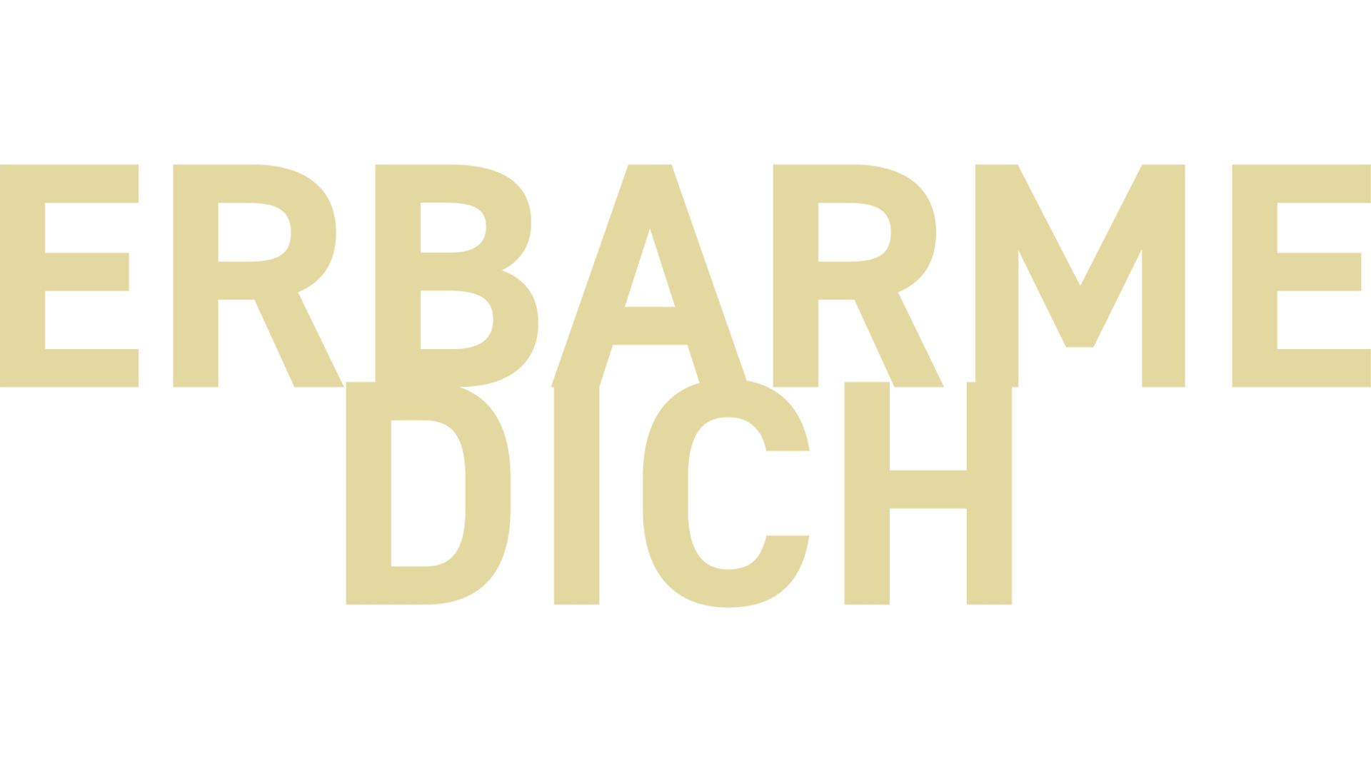 Erbarme Dich: Matthaus Passion Stories