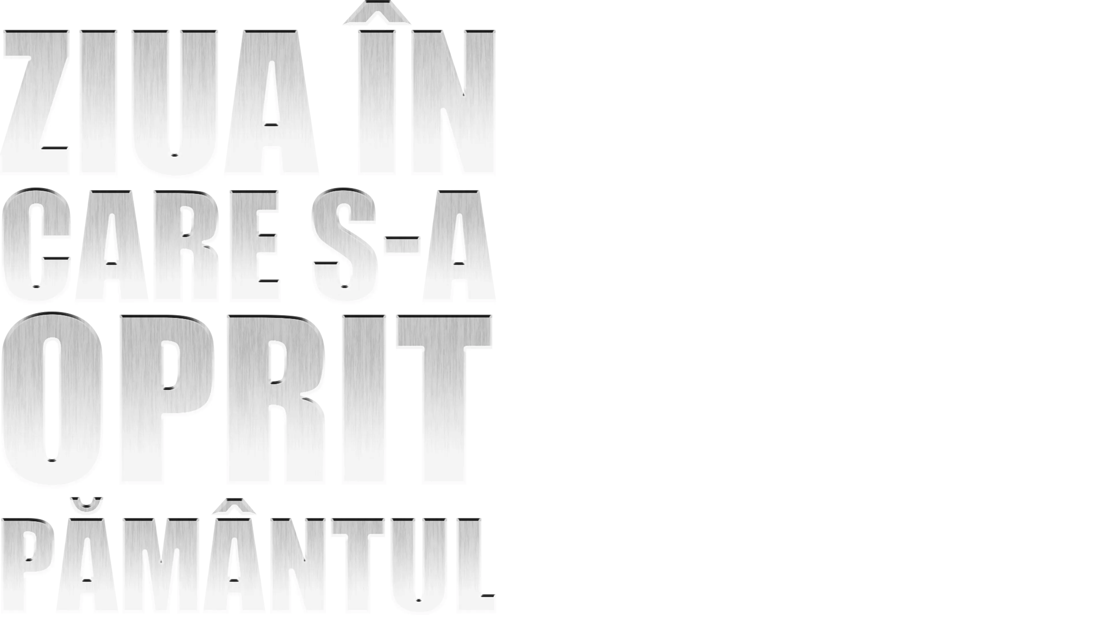 Ziua în care s-a oprit Pământul