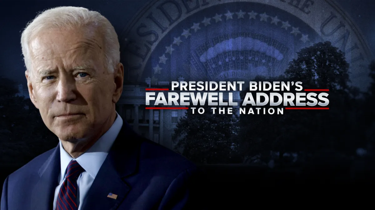 President Biden’s Farewell Address to the Nation | Watch Full Episodes ...