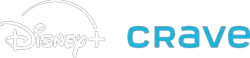 Disney+ and Crave logos