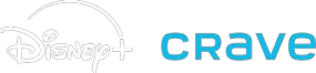Disney+ and Crave logos
