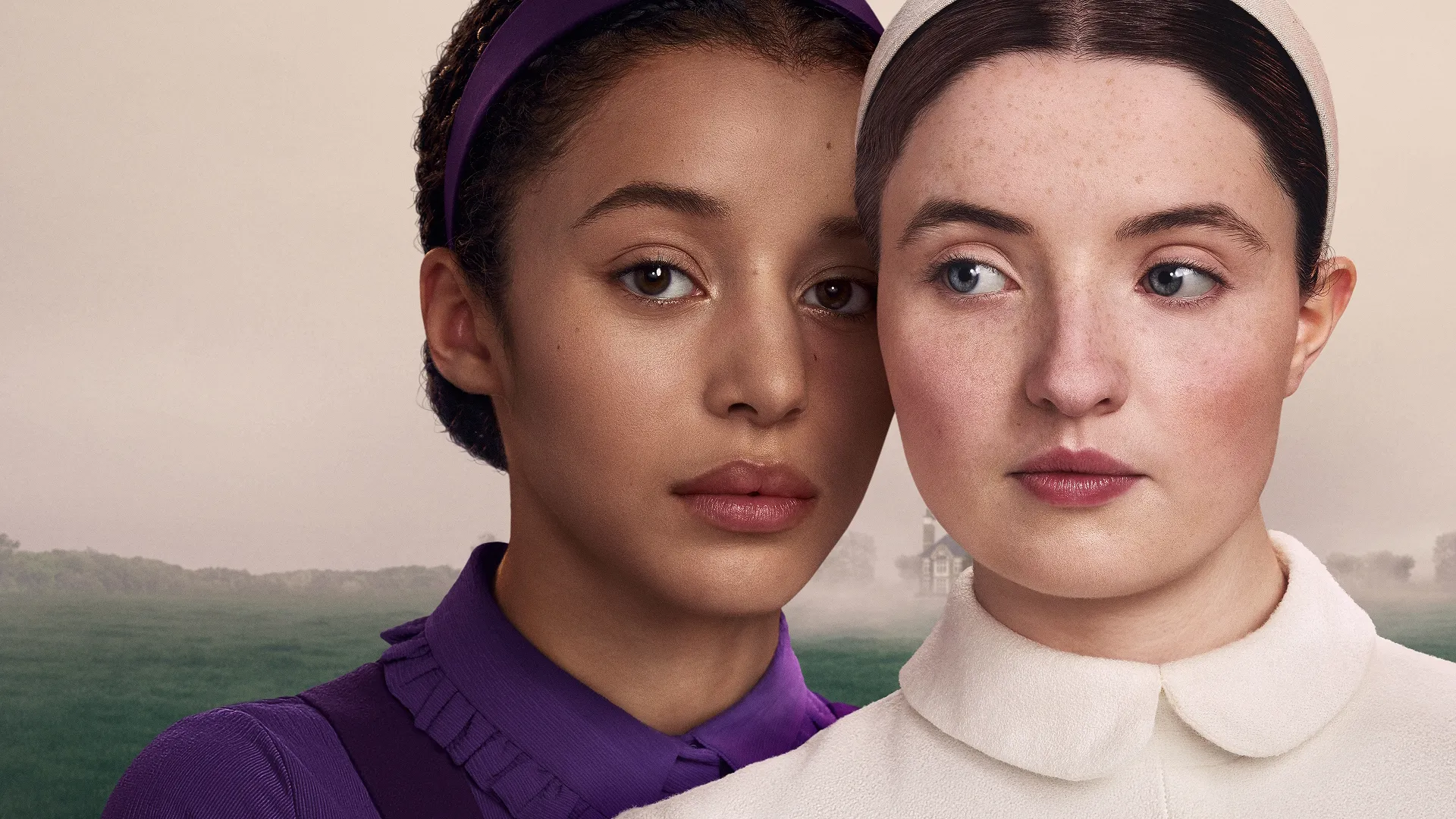 This image is a promotional poster for the upcoming television series The Testaments, which is a sequel to The Handmaid's Tale. 