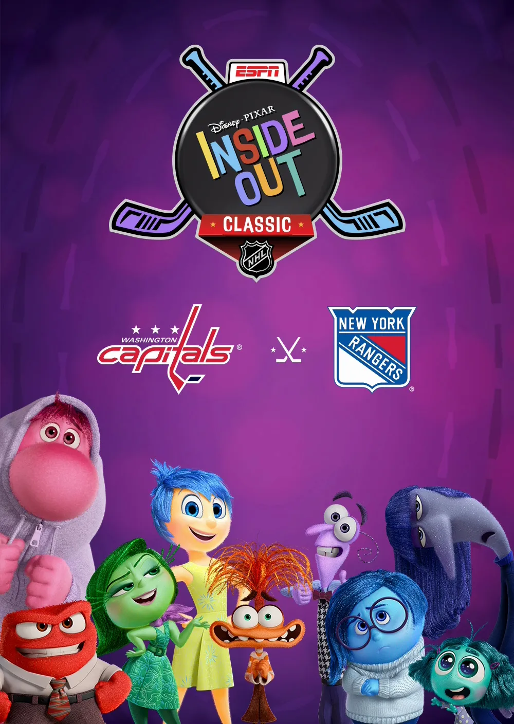 NHL Inside Out Classic | Washington Capitals vs New York Rangers