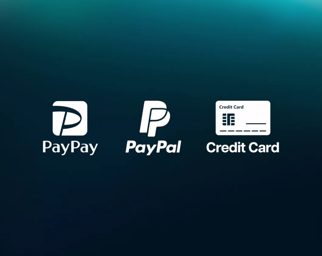 Image - Sidealign - 'Various Payment Methods' - JP ONLY