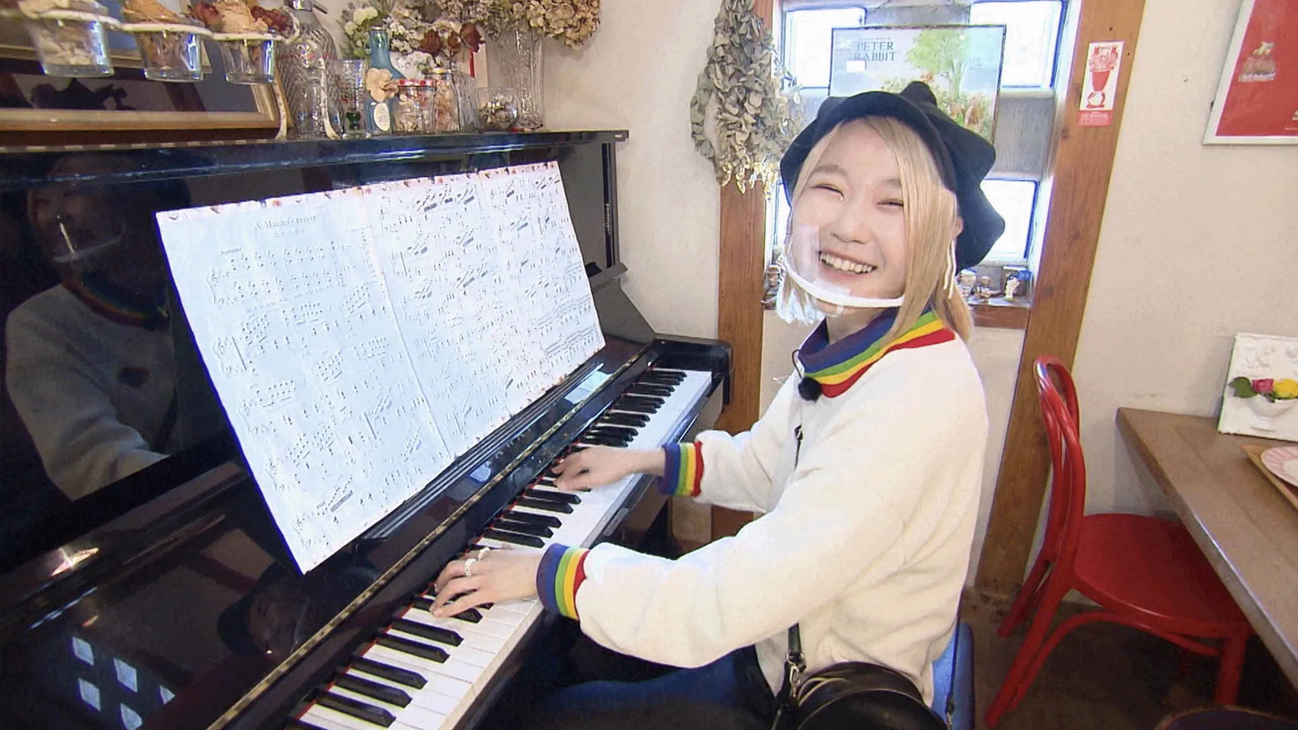 thumbnail - S4:E7 Lou Oshiba's crash accident confirmed on-air! Plus, Harami's piano performance to cheer up Japan!