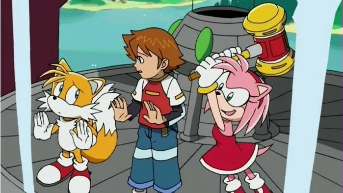 thumbnail - S1:E5 (Sub) Clash!! Sonic Vs. Knuckles