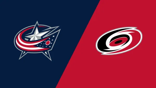 thumbnail - Columbus Blue Jackets vs. Carolina Hurricanes