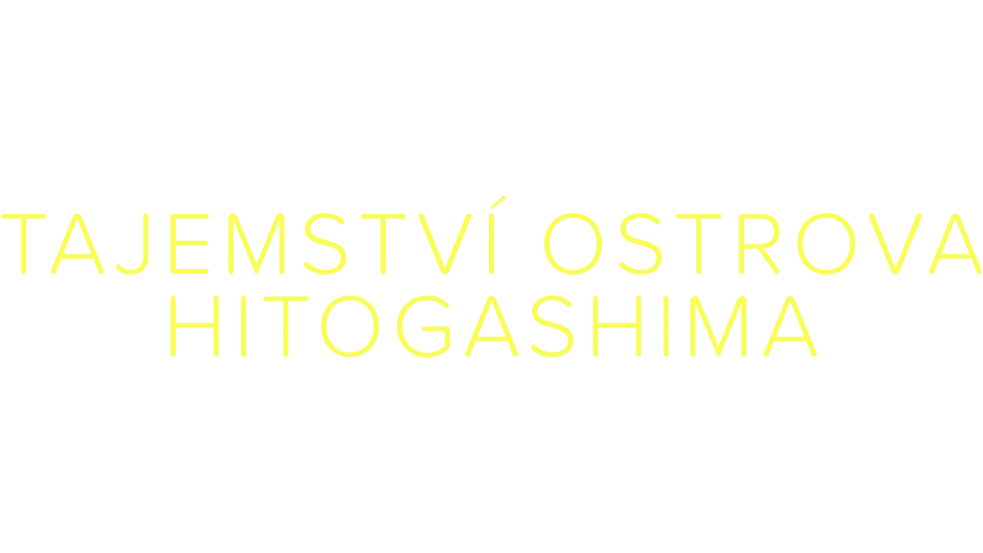 Tajemství ostrova Hitogashima