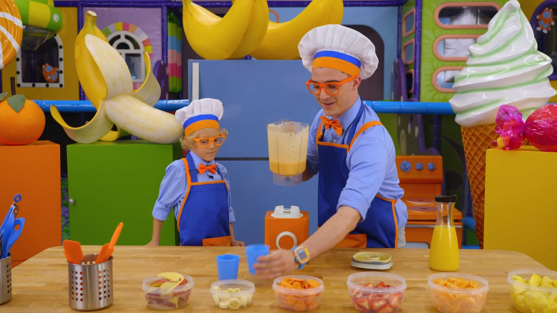 thumbnail - S1:E6 Blippi's Alphabet Smoothie
