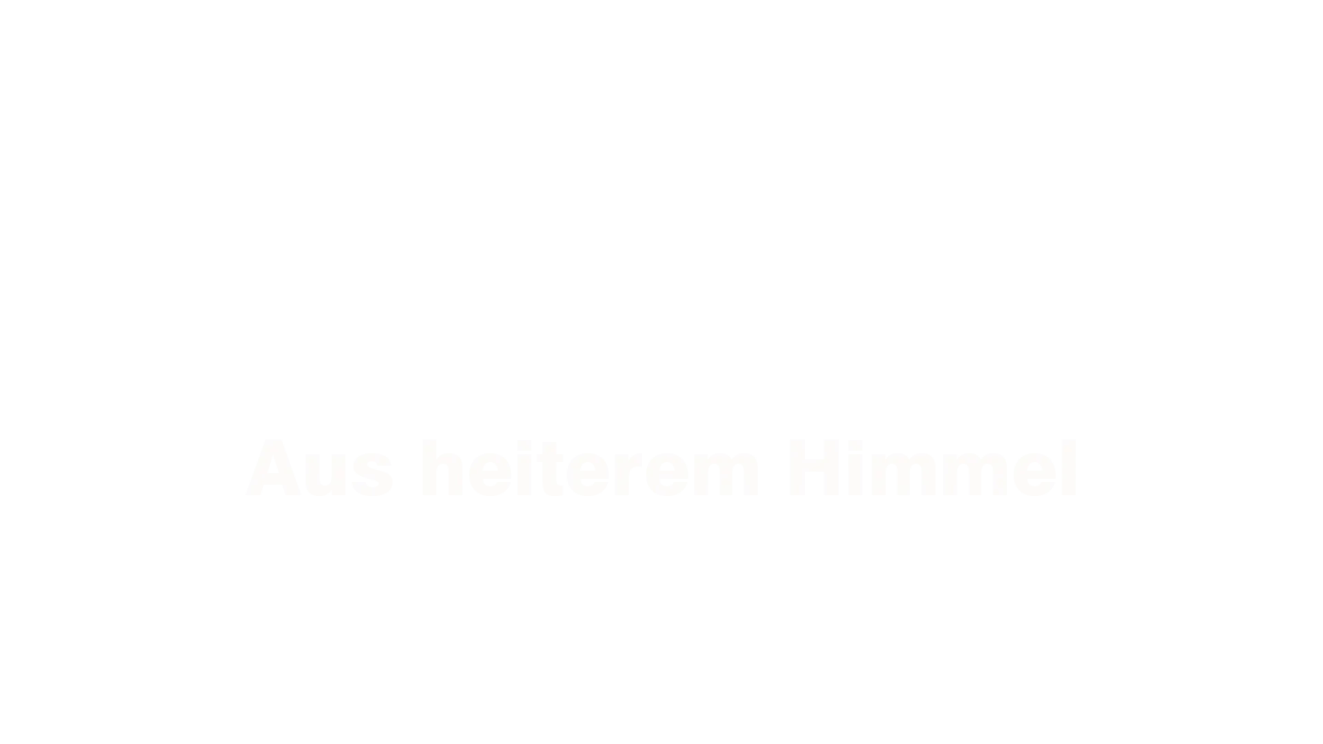 Wilsberg - Aus heiterem Himmel