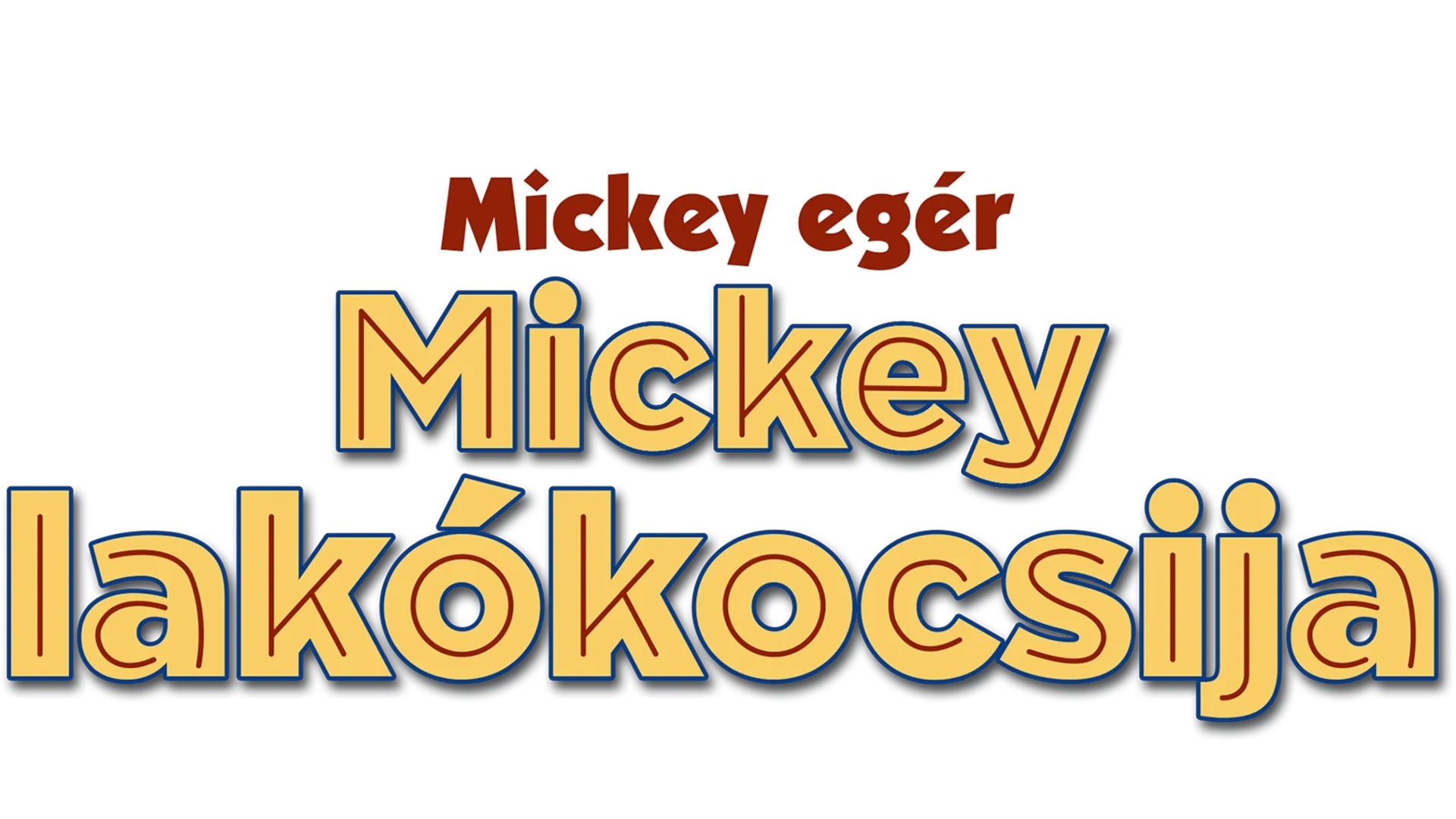 Mickey lakókocsija