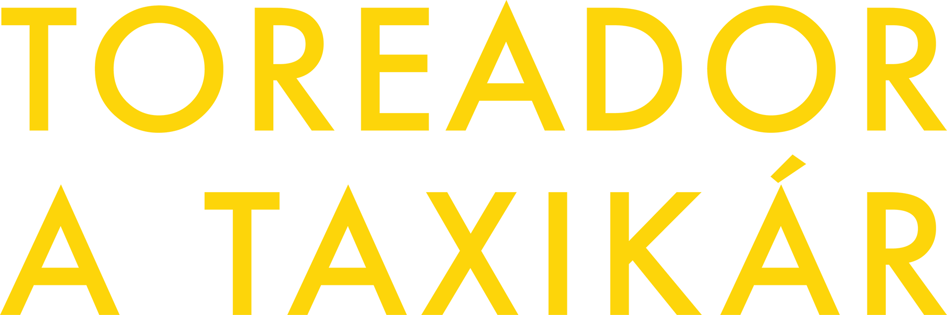 Toreador a taxikár