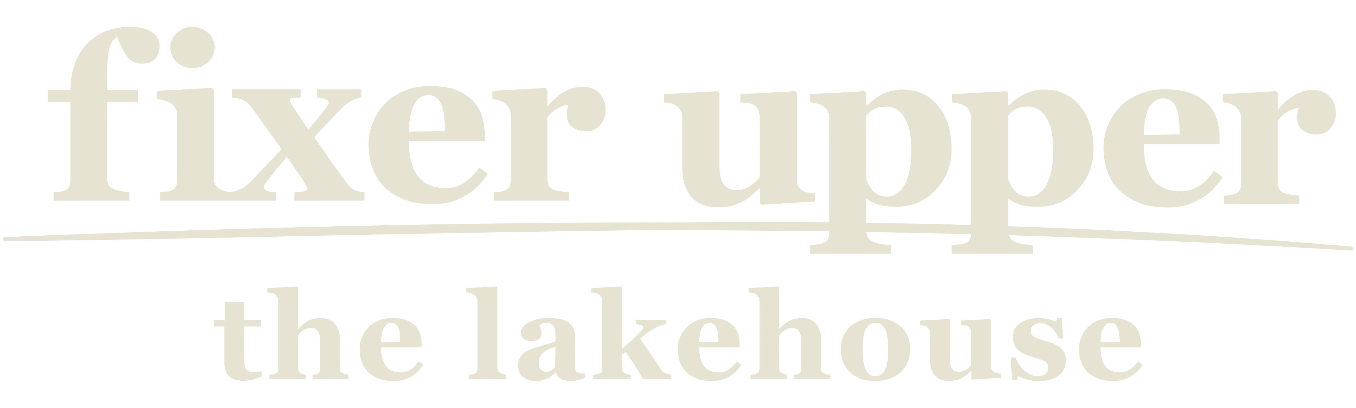 Fixer Upper: The Lakehouse