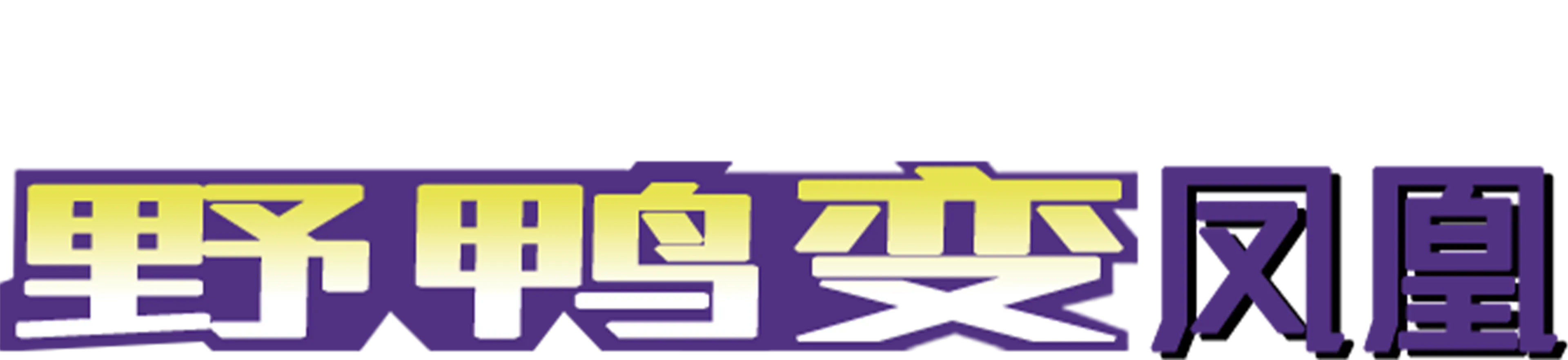 野鸭变凤凰
