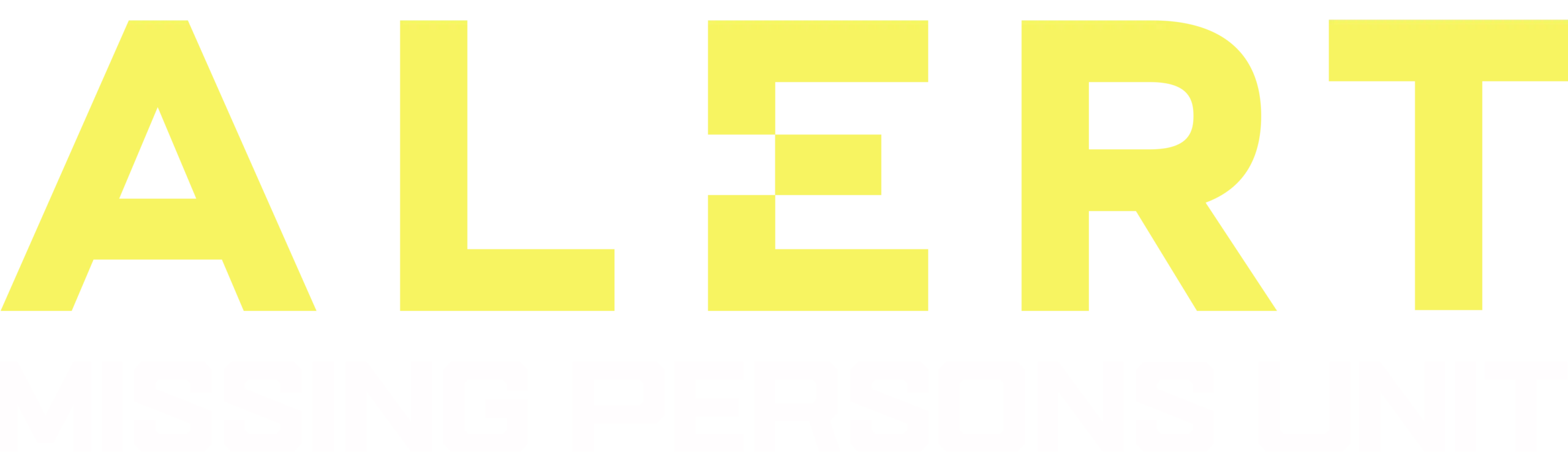 Alert: Missing Persons Unit