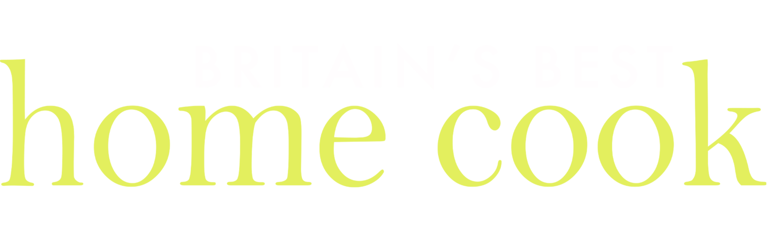 Britain's Best Home Cook